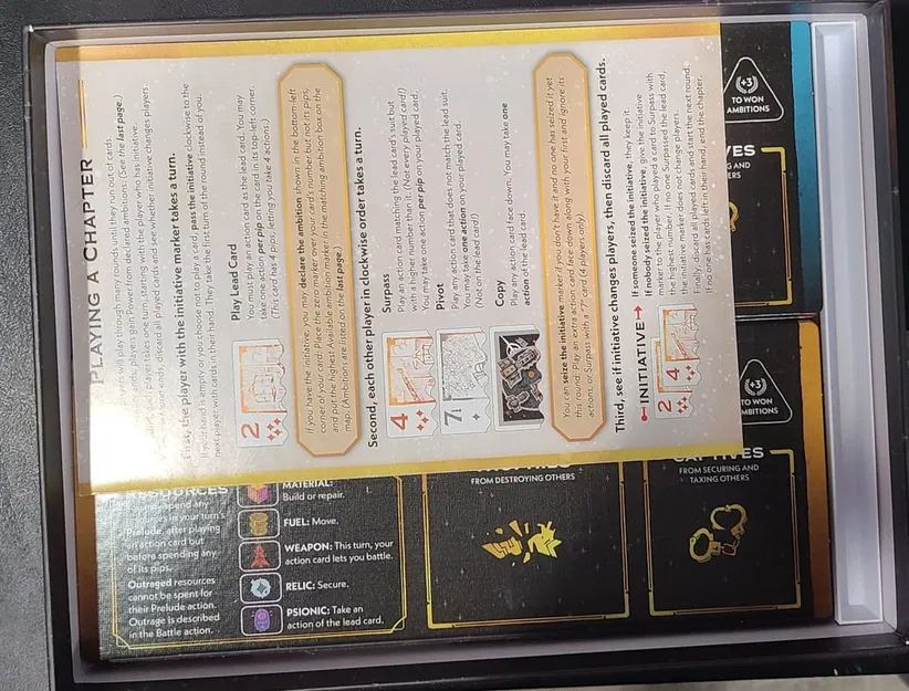 Arcs Full Box Organizer (w/ Leaders and Lore) v 1.3 - Bộ khay sắp xếp full hộp - Image 3