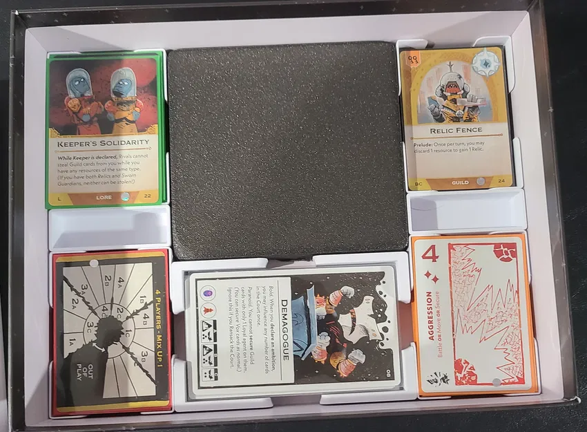 Arcs Full Box Organizer (w/ Leaders and Lore) v 1.3 - Bộ khay sắp xếp full hộp - Image 5