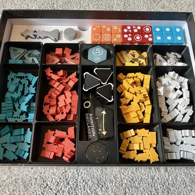 Remix khay người chơi & khay quân Arcs