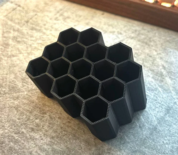 Kệ/giá bút & marker lục giác mở rộng, nhiều kích cỡ - Image 1