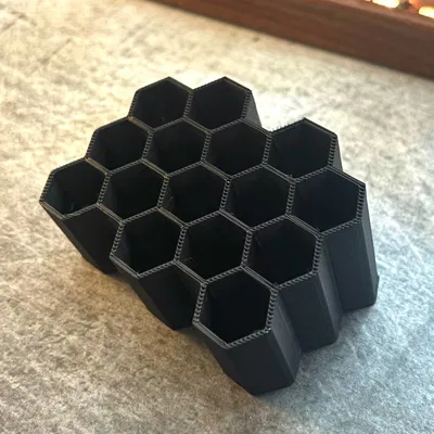 Kệ/giá bút & marker lục giác mở rộng, nhiều kích cỡ