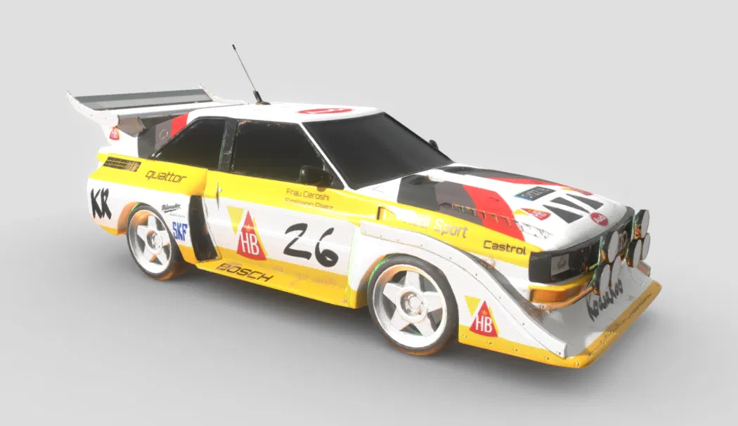 Xe đua rally Audi Quattro S1 - Image 1