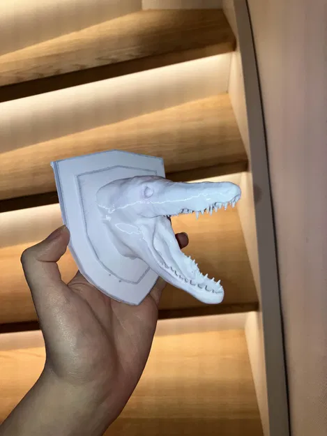 Đầu Khủng Long 3D - Trang Trí Tường Độc Đáo - Image 1