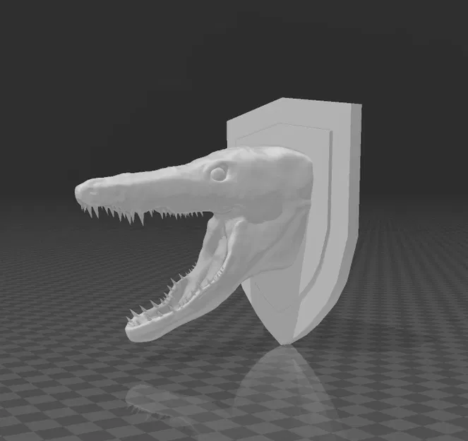 Đầu Khủng Long 3D - Trang Trí Tường Độc Đáo - Image 3