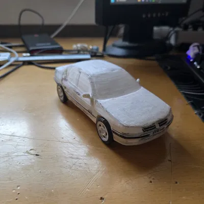 Mẫu 3D Peugeot 406