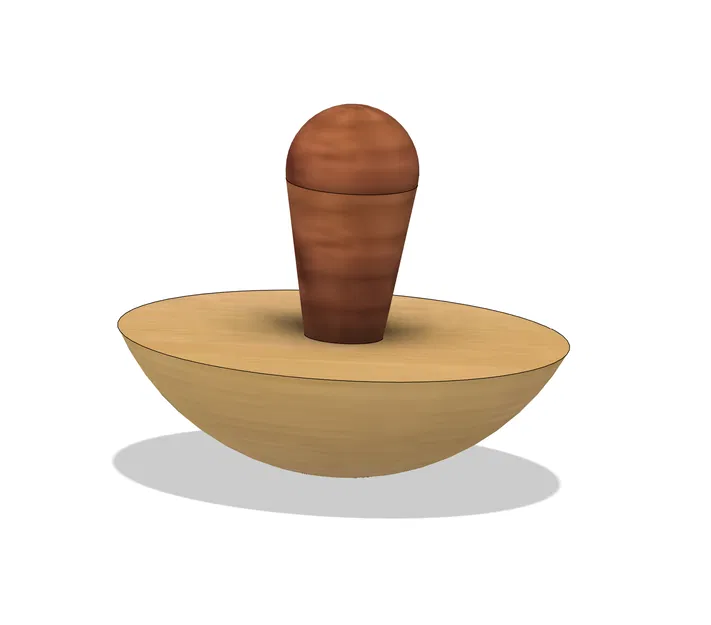 Khuôn/Press tạo tô gốm (parametric) - Image 1