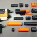 Hệ thống đầu nòng ren FOXBAT (vặn barrel attachment trực tiếp lên blaster) - Thumbnail 1