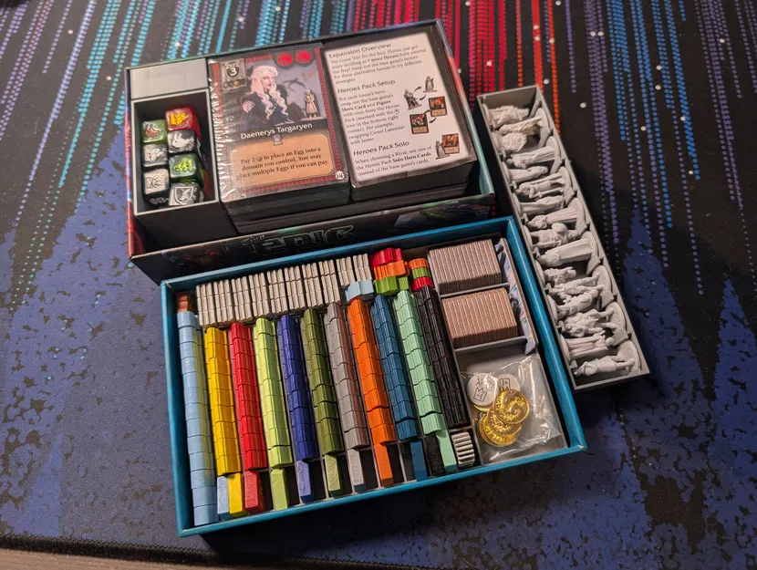 Hộp Đựng Đồ Board Game Tiny Epic Game of Thrones (Bản Gốc & Mở Rộng) - Image 1