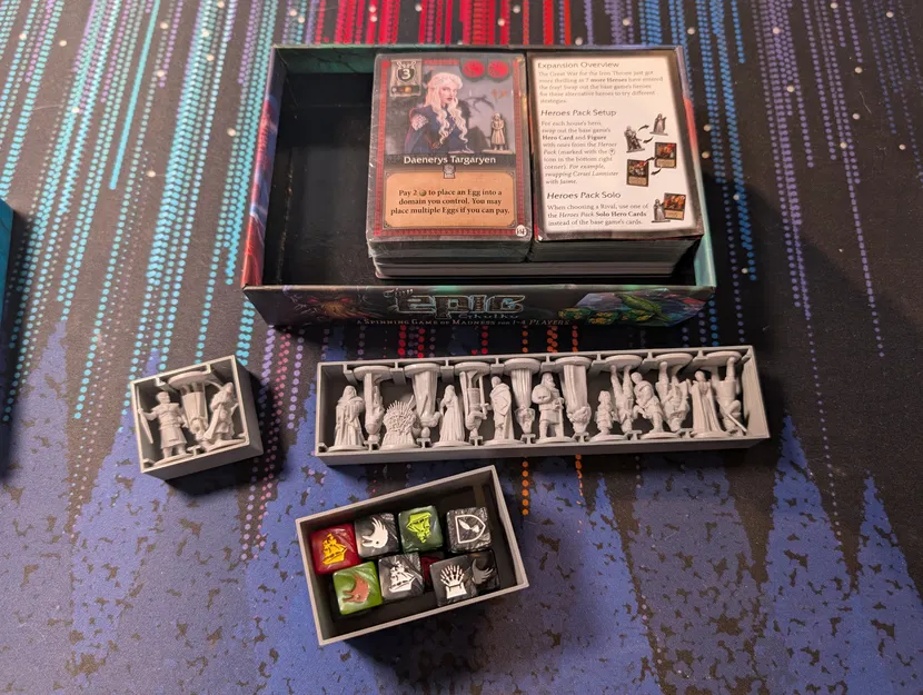 Hộp Đựng Đồ Board Game Tiny Epic Game of Thrones (Bản Gốc & Mở Rộng) - Image 3