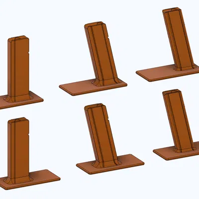 Kệ trưng bày “Silly Stands” cho Talon Mag (Straight/Angled/Slim Angled/Nightingale)