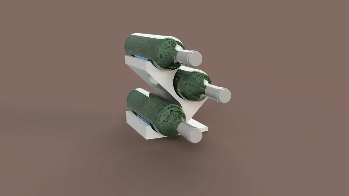 Kệ Rượu Vang Hiện Đại (Modern Wine Rack) - Image 2