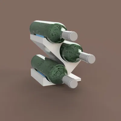 Kệ Rượu Vang Hiện Đại (Modern Wine Rack)