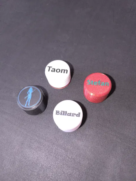 Hộp đựng phấn bi-a Taom (Dose für Billardkreide Taom) - Image 1