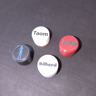 Hộp đựng phấn bi-a Taom (Dose für Billardkreide Taom)