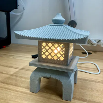 Diffuser cho Đèn Lồng Vườn Nhật (Japanese Garden Lantern Lamp)
