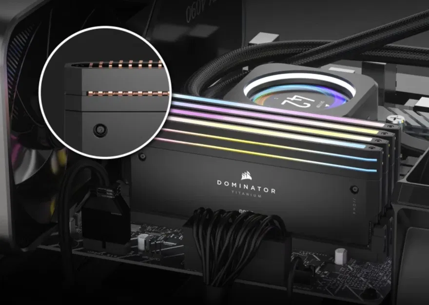 Thanh tản nhiệt tùy chỉnh cho RAM Dominator Titanium - Image 1