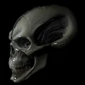 Đầu Lâu Alien 3D - Mô Hình Đáng Sợ Cho Dân Khoa Học Viễn Tưởng - Thumbnail 1
