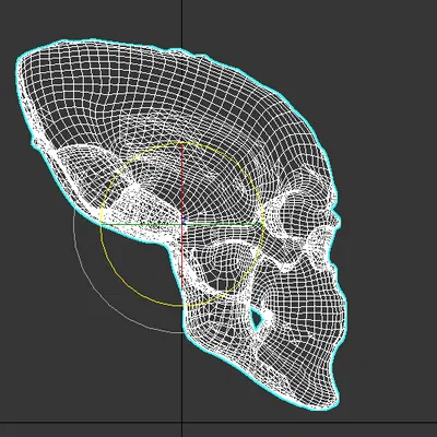 Đầu Lâu Alien 3D - Mô Hình Đáng Sợ Cho Dân Khoa Học Viễn Tưởng