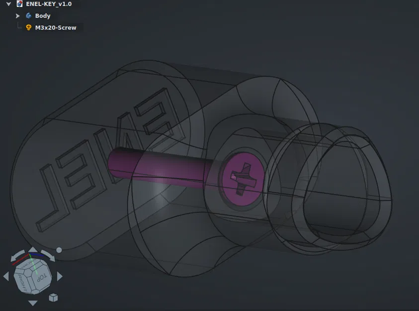 Chìa Khóa Tủ Điện ENEL In 3D Đa Năng - Image 1