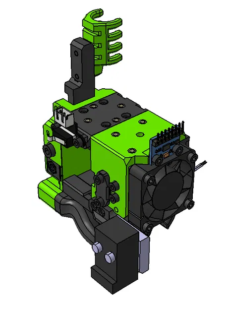 Mount probe BTT eddy chỉnh cao cho hệ Ratrig EVA 3 - Image 3