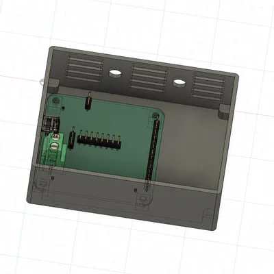 Case OpenDTU Fusion v2.3 cho màn hình 2.42”