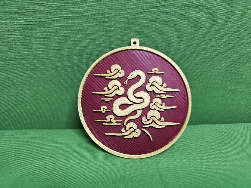 Ornament Rắn Tết Nguyên Đán (Chinese New Year Snake Ornament) - Image 1