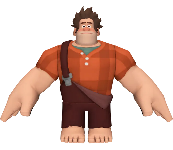 Mô Hình 3D Ralph Đập Phá (Wreck-It Ralph) - File In 3D - Image 1
