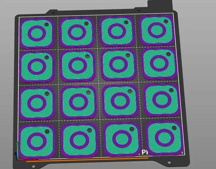 Móc khóa Instagram NFC - Chia sẻ kết nối chỉ bằng một chạm - Image 1