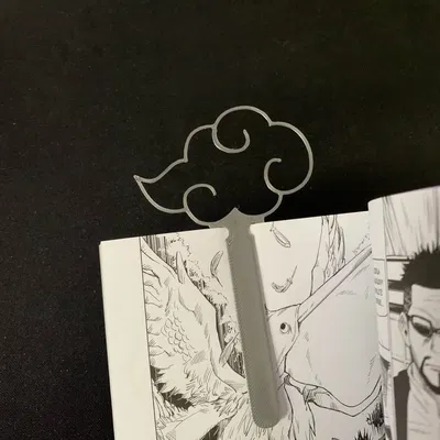 Kẹp Sách Naruto Biểu Tượng Akatsuki Độc Đáo