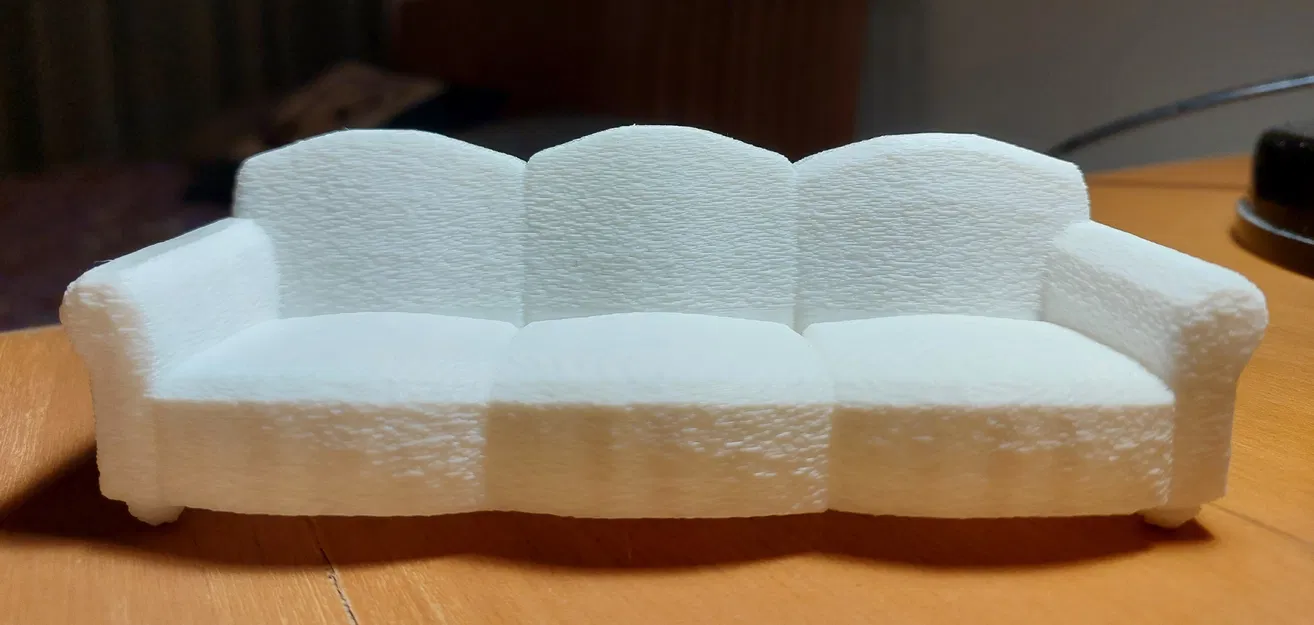 Ghế sofa Diva (Diva couch) mini cho nhà búp bê - Image 4