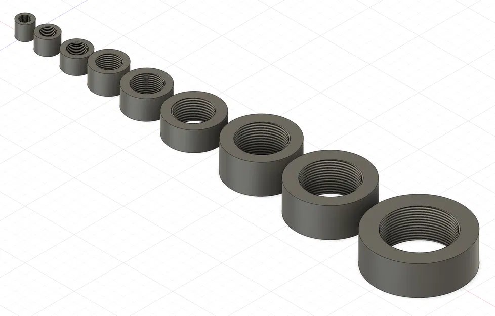 Bộ sưu tập ren ống BSP (BSP Pipe Thread Collection) - Image 1