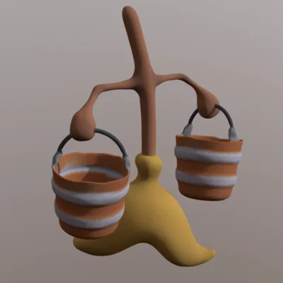 Cây Chổi Phép Thuật Disney Infinity Fantasia - Mô hình in 3D