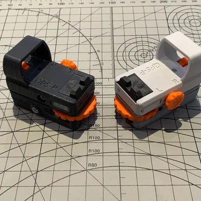 Quick Point Sight-Pistol (Thước ngắm cho Nerf blaster in 3D)