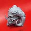 Đầu Quỷ Ogre Sừng Sắc - Mô Hình In 3D Trang Trí Độc Đáo - Thumbnail 4