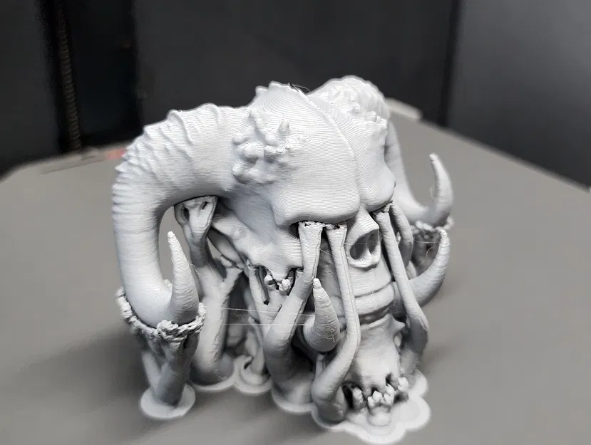 Đầu Quỷ Ogre Sừng Sắc - Mô Hình In 3D Trang Trí Độc Đáo - Image 5