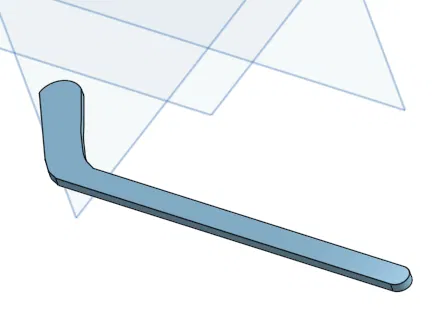 Gậy Hockey Đơn Giản (Simple Hockey Stick) - Image 1