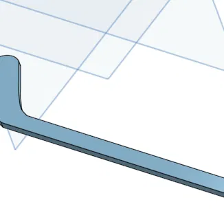 Gậy Hockey Đơn Giản (Simple Hockey Stick)