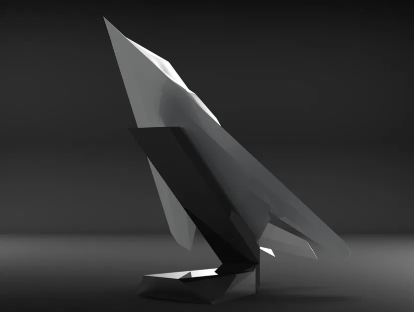 Ống cắm bút tiêm kích F-117 (F117 Fighter Jet Pen Holder) - Image 2