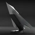 Ống cắm bút tiêm kích F-117 (F117 Fighter Jet Pen Holder) - Thumbnail 2