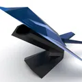 Ống cắm bút tiêm kích F-117 (F117 Fighter Jet Pen Holder) - Thumbnail 4