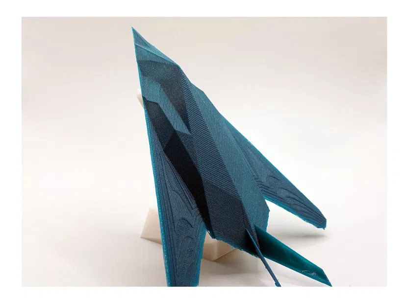 Ống cắm bút tiêm kích F-117 (F117 Fighter Jet Pen Holder) - Image 10