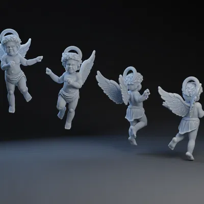 Bông Tai Thiên Thần Tình Yêu Cupid Cho Lễ Tình Nhân