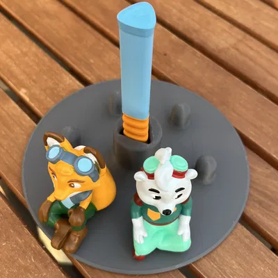 Giá đỡ bút và figure Edurino