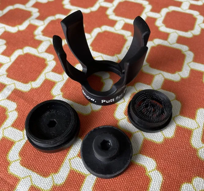 Golf/Accessibility - Đầu gắn putter gắp bóng golf + dụng cụ chà/rửa bóng - Image 1