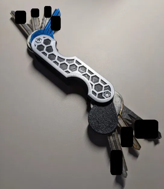 Giá giữ chìa khóa kiểu Swiss (Swiss key holder) - Image 3