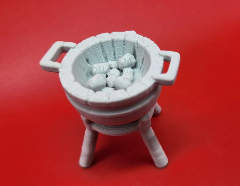 Mô hình Lò Sưởi Mini Sắt để bàn chơi game - Image 2