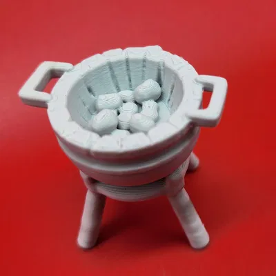 Mô hình Lò Sưởi Mini Sắt để bàn chơi game