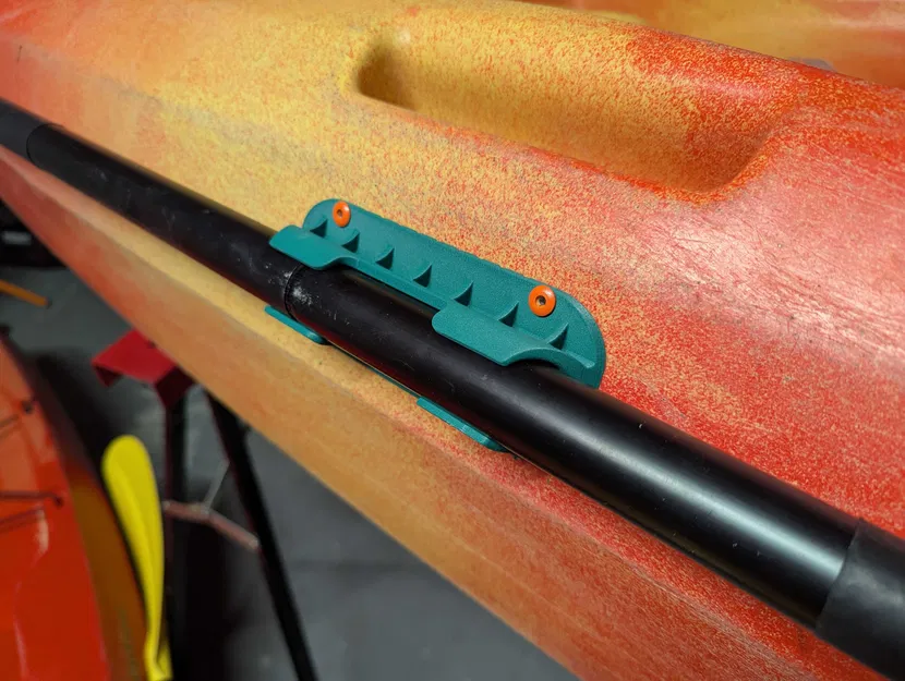 Gá giữ mái chèo kayak - dùng rive 3/16" - Image 1