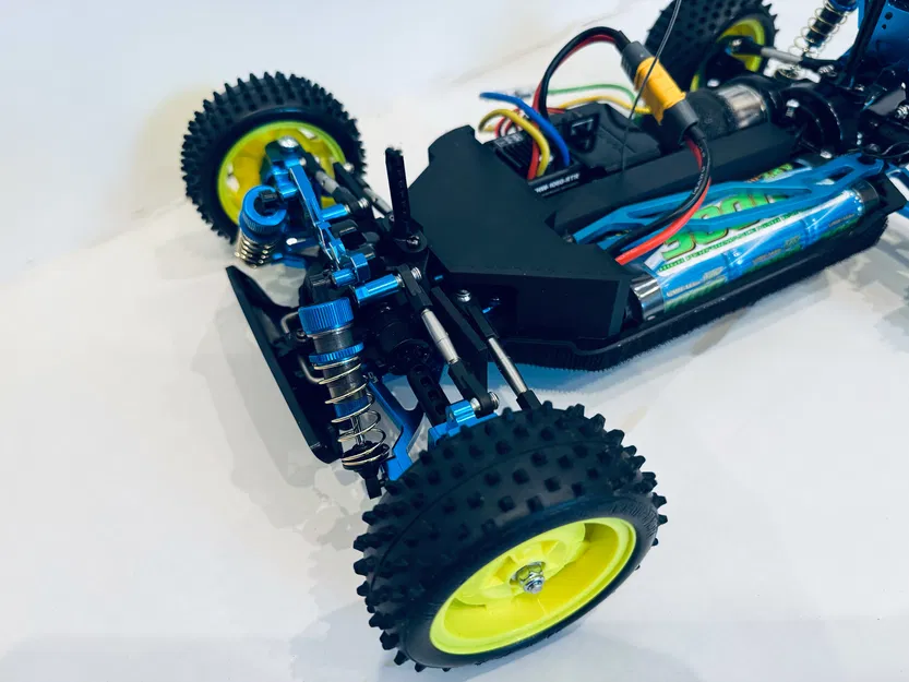 Tấm Chắn Bùn Steering cho Tamiya TT-02B - Image 1