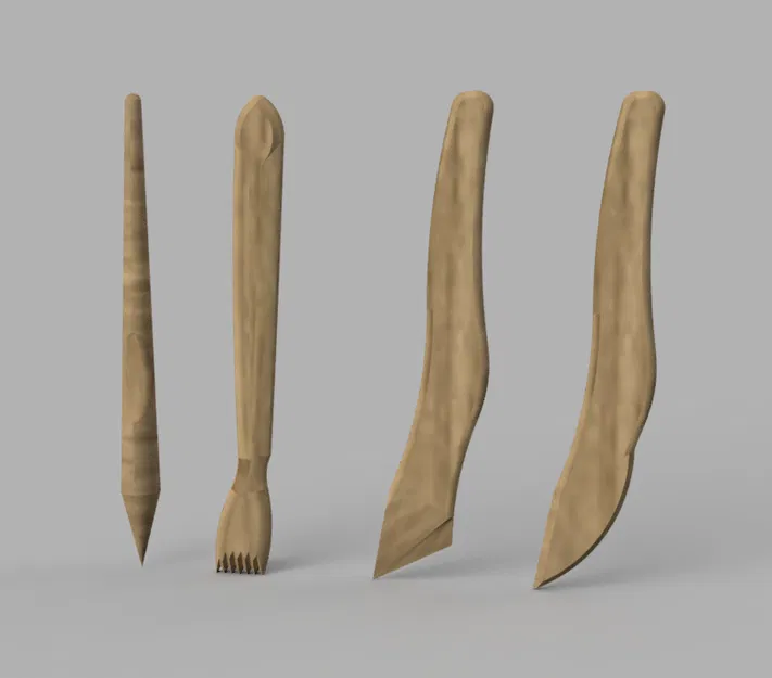 Bộ Dụng Cụ Tạo Hình Gốm (Ceramic Forming Tools) - Image 1